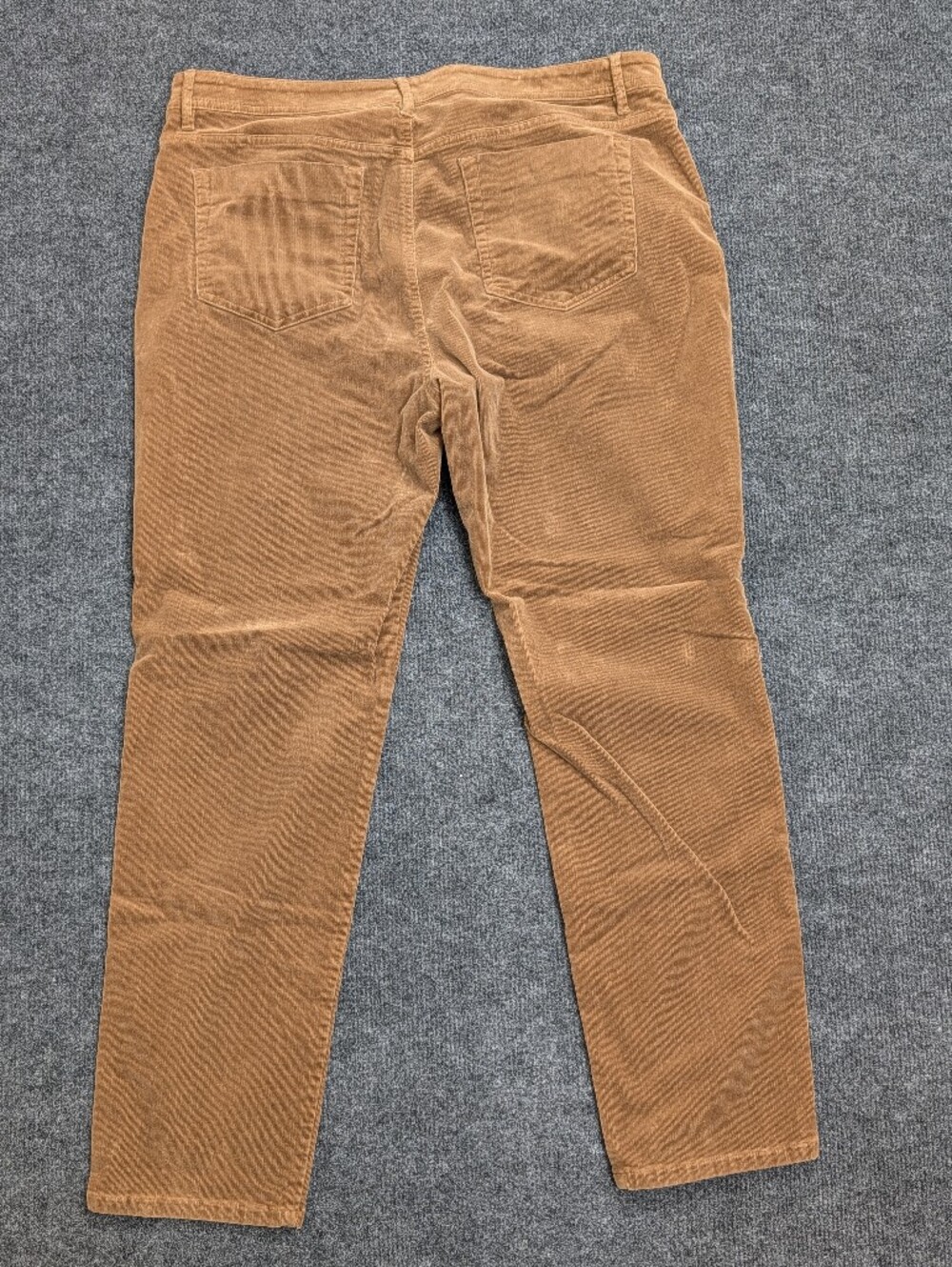 J.Jill Ankle Slim Leg Corduroy - Brown - Size 14 - Picture 3 of 5